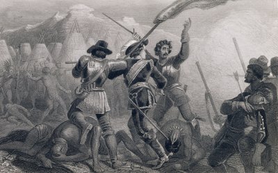 The Pequod War, 1636, fra 
