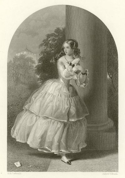 Valentine av Edward Henry Corbould