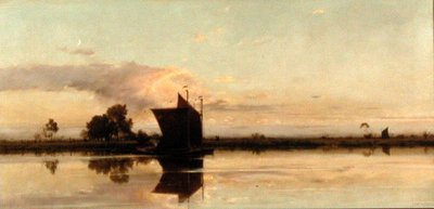 Kveld på Yare av Edward Henry Fahey
