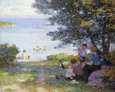 Ved vannet, av Edward Henry Potthast
