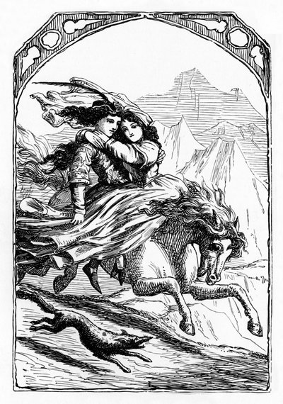 Den gyldne fugl, 1901 av Edward Henry Wehnert
