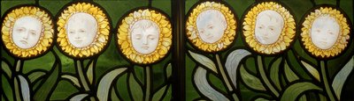 Mary, Mary, ganske motsatt, blomsterdetalj, 1886 av Edward Holmes Jewitt