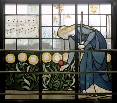Mary, Mary, helt i mot, hvordan vokser hagen din? Barnehagen, 1886 av Edward Holmes Jewitt