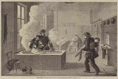 Mottakshuset til Royal Humane Society, Hyde Park av Edward Hull