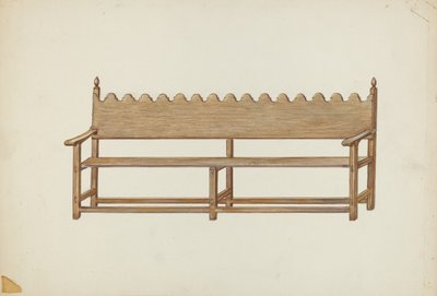 Misjonsbenk av Edward Jewett