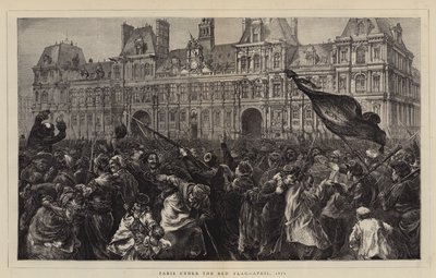 Paris under det røde flagget, april 1871 av Edward John Gregory