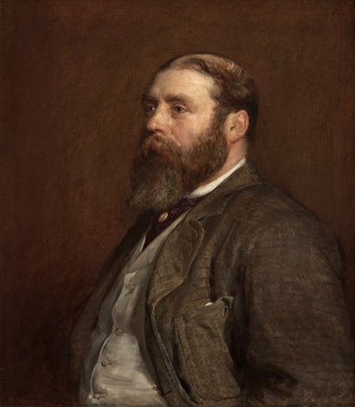 William Henry Wills, Esq., M.P. (Lord Winterstoke), ca. 1880 (olje på lerret) av Edward John Gregory