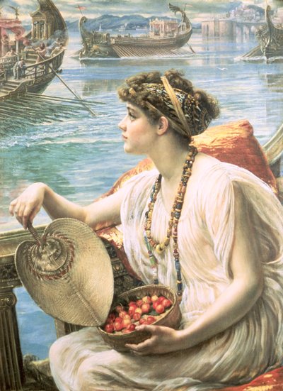 Et romersk båtkappløp av Edward John Poynter