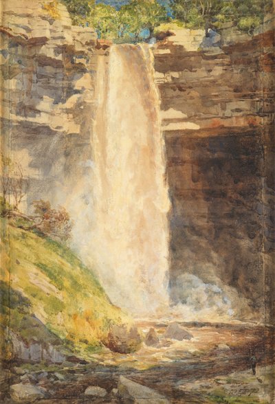 Hardraw Force, 1872 av Edward John Poynter