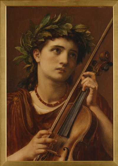 Musikk, Heavenly Maid, 1889 av Edward John Poynter