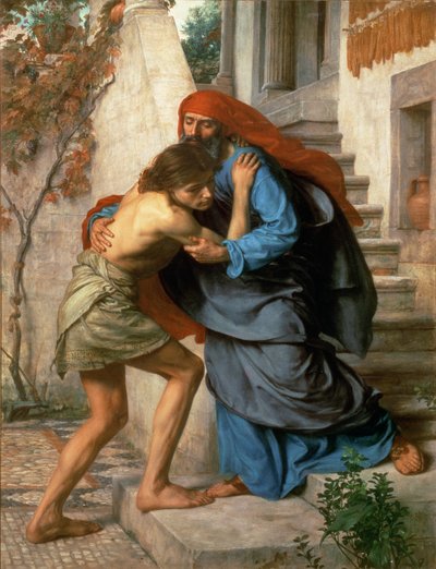 The Prodigals Return, 1869 av Edward John Poynter