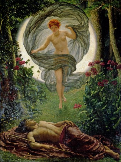 Visjonen om Endymion av Edward John Poynter