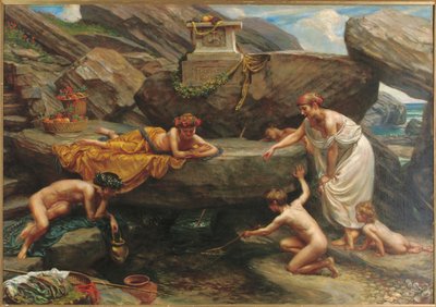 The Wonders of the Deep: en idyll av Edward John Poynter