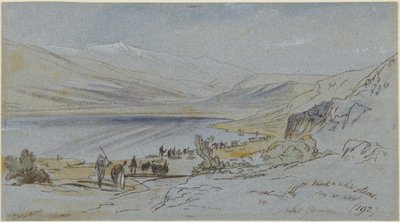 Birket el Yamouni av Edward Lear