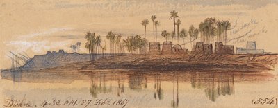 Dishne; kl. 16.30, 27. februar 1867 (554) av Edward Lear