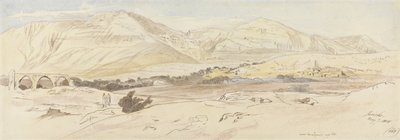 Jeriko, 7. mai 1858 (157), 1858 (wc og penn og blekk på papir) av Edward Lear