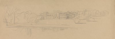 Knowsley Hall av Edward Lear