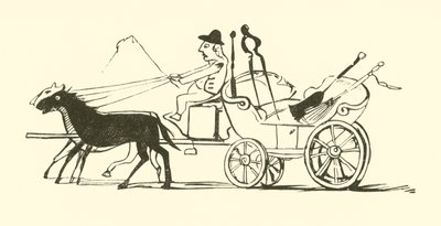 Kosten, spaden, pokeren og tangen (gravering) av Edward Lear