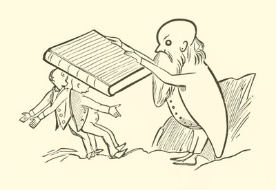 The Two Old Bachelors (gravering) av Edward Lear