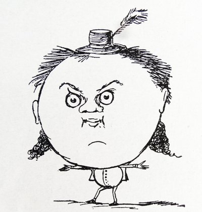 Yonghy-Bonghy-Bo-figuren (tegning) av Edward Lear