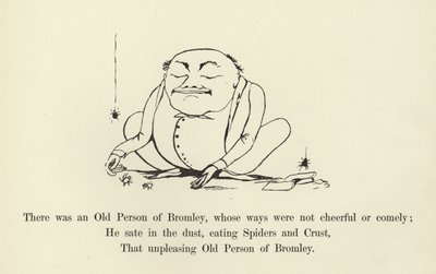 Det var en gammel person fra Bromley, hvis måter ikke var muntre eller koselige av Edward Lear