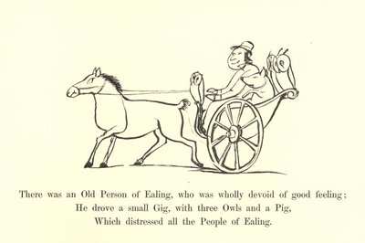 Det var en gammel person fra Ealing, som var fullstendig blottet for gode følelser av Edward Lear