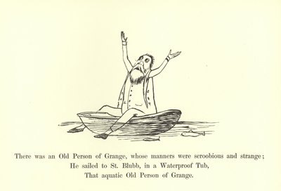 Det var en gammel person fra Grange, hvis oppførsel var scroobious og merkelig av Edward Lear