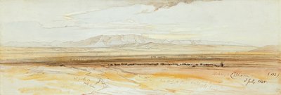 To utsikter over Theben av Edward Lear