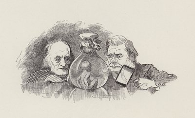 Illustrasjon for The Water-Babies av Charles Kingsley (gravering) av Edward Linley (after) Sambourne