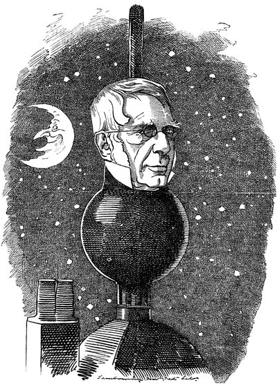 George Biddell Airy 1801-1892, engelsk astronom og geofysiker, 1883 av Edward Linley Sambourne