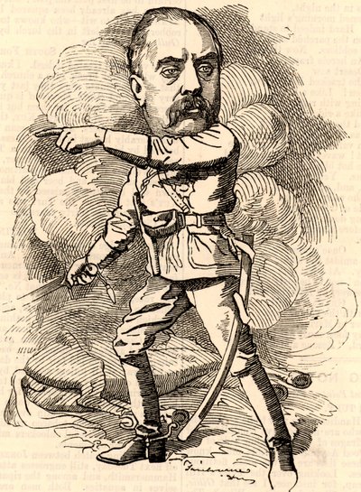 Gerald Graham (1831-1899) engelsk hæroffiser som tjenestegjorde i Royal Engineers av Edward Linley Sambourne