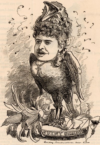 Madame Emma Albani (1852-1930) av Edward Linley Sambourne