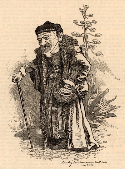 Moses Montefiore (1784–1885) av Edward Linley Sambourne