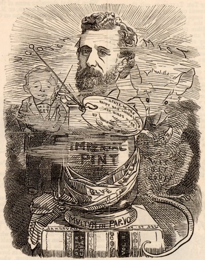 Portrett av Peter Graham av Edward Linley Sambourne