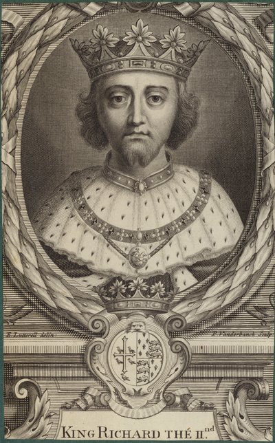 Portrett av kong Richard II av England av Edward Lutterell