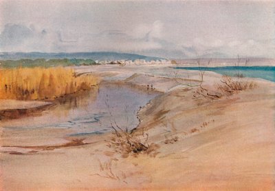 Utsikt over Cagnes, c1899 av Edward Millington Synge