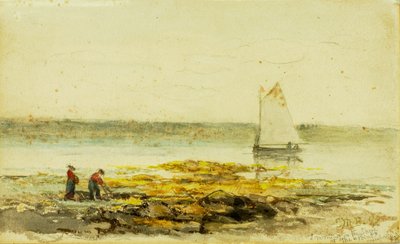 Morgen på stranden, 1892. av Edward Mitchell Bannister