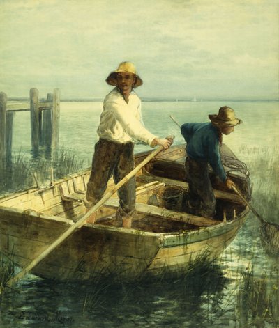 Skyver av, av Edward Moran