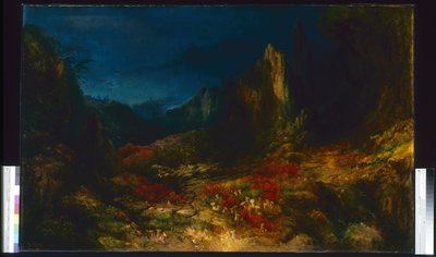 The Valley In The Sea (olje på lerret) av Edward Moran