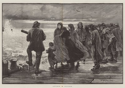 Etter en storm av Edward Morant Cox