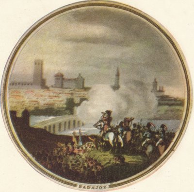 Fangst av Badajoz, 1815, 1910 av Edward Orme