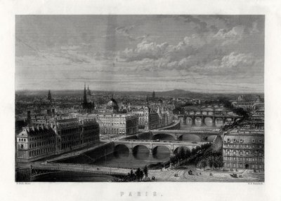 Paris, Frankrike, 1883 av Edward Paxman Brandard