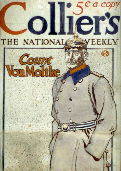 Grev Von Moltke den yngre (1848 - 1916) av Edward Penfield