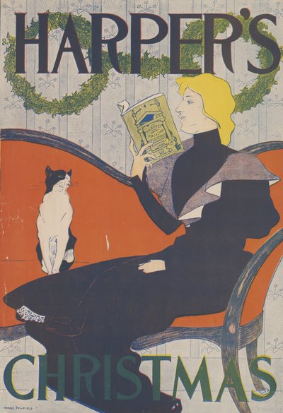 Harpers jul av Edward Penfield