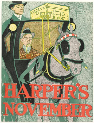 Harpers New Monthly Magazine, november 1896 av Edward Penfield