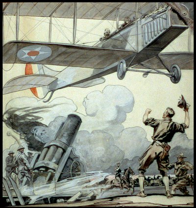 Krigstegning av Edward Penfield
