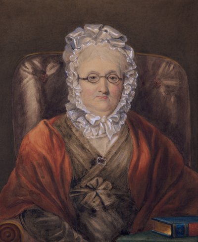Mrs John Charles, enke etter løytnant Charles av Edward Pretty