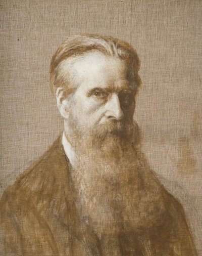 Portrett av E R Taylor, 1850-1900. av Edward R Taylor