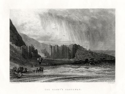 The Giants Causeway, County Antrim, Nord-Irland, 1884 av Edward Radclyffe