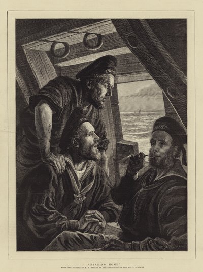 Nærmer seg hjem av Edward Richard Taylor